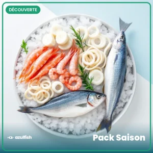 Pack Saison surgelé surgelé - Azulfish, poissons et fruits de mer surgelés livrés au Maroc